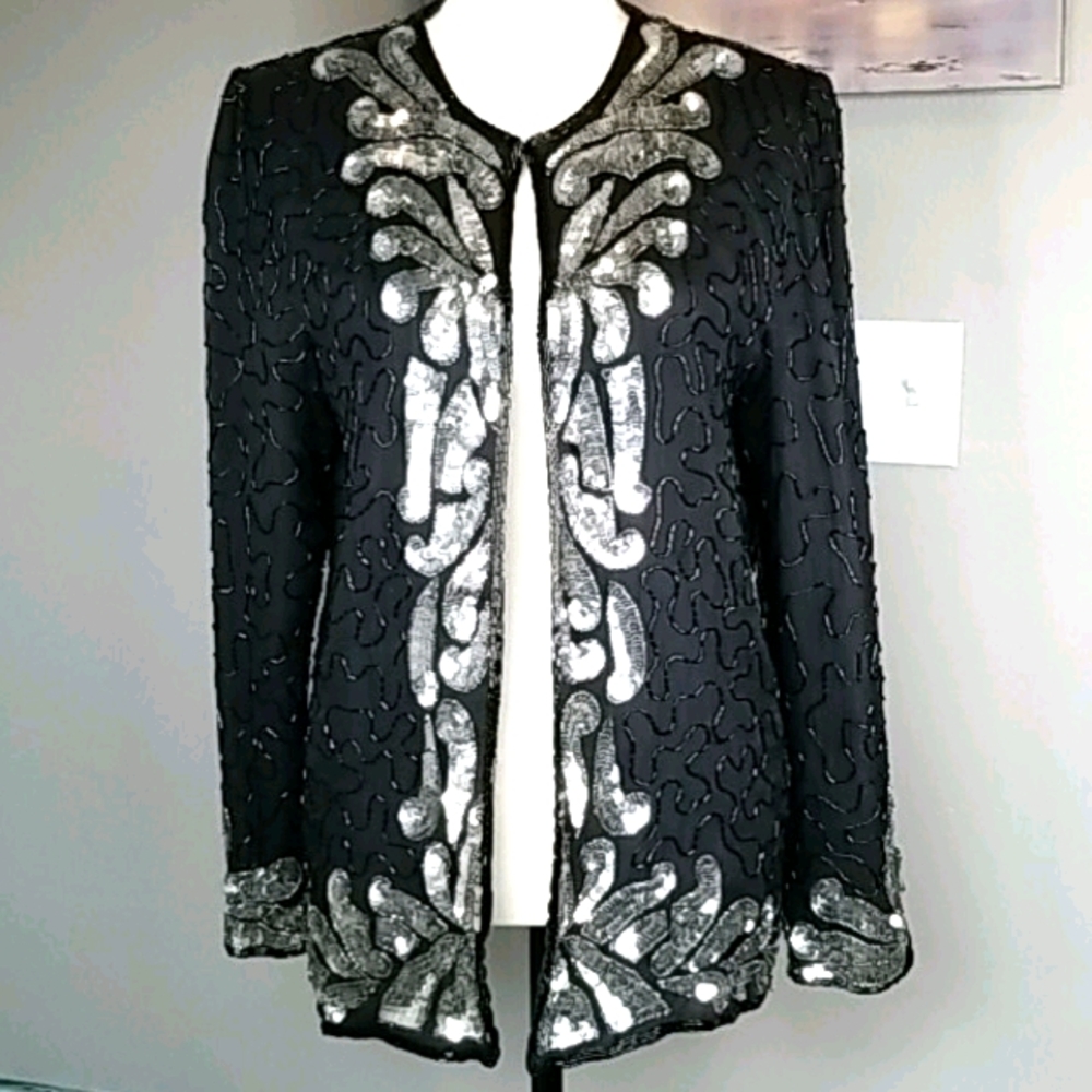 American‎ Night sequined jacket